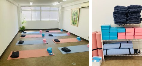 目白駅そばのレンタルスペース・貸し会議室「レンタルスタジオSunny Yoga高田馬場店」のイメージ画像
