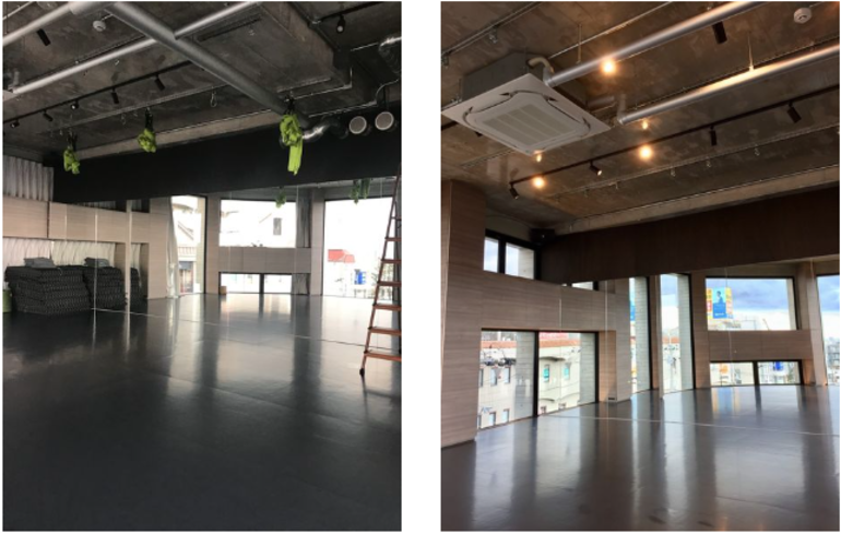 夙川駅そばのレンタルスペース・貸し会議室「Aerial Yoga Studio Apple」のイメージ画像