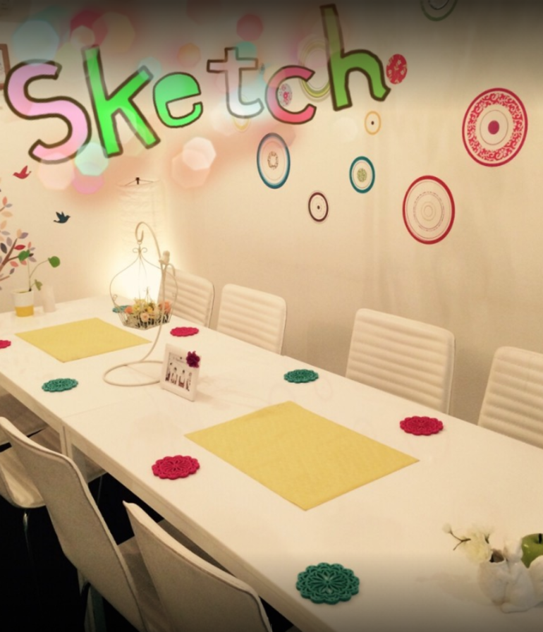 広島市のレンタルスペース・貸し会議室「Sketch（スケッチ）」のイメージ画像