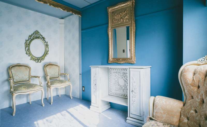 1番人気の青い部屋