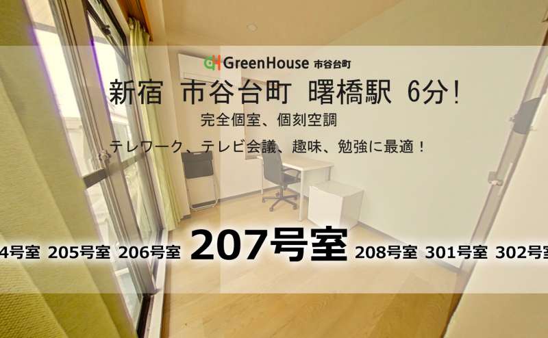 GreenHouse BIZ - 207 Room