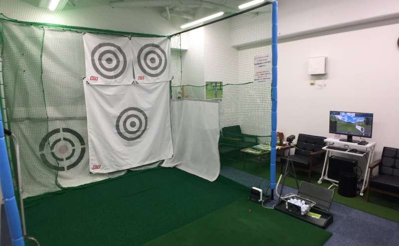 室内ゴルフ練習場　スマートショット新宿　２号室（IN）