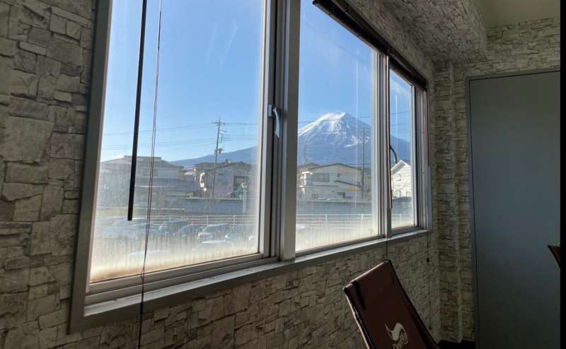 5名個室から見る富士山です！