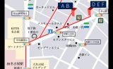 JR名古屋駅桜通口から徒歩5分、地下鉄名古屋駅から徒歩2分の駅近会議室です