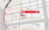 JR、阪急、阪神、地下鉄全て便利。アクセス抜群のホールです